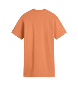 Vans T-shirt dress Center Vee orange