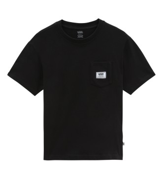Vans T-shirt classique  poches plaques noir