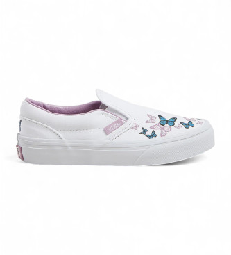 Vans Klassische Slip-On Turnschuhe wei