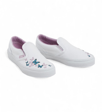 Vans Klassische Slip-On Turnschuhe wei