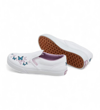 Vans Klassische Slip-On Turnschuhe wei