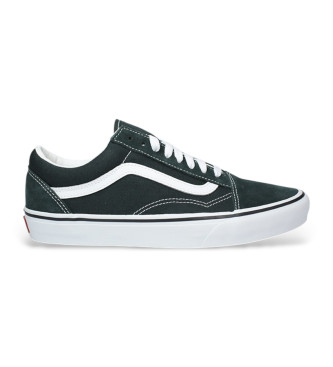 Vans Old Skool Colour Theory Scarab sorte trningssko i ruskind