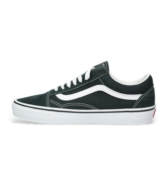 Vans Old Skool Colour Theory Scarab sorte trningssko i ruskind