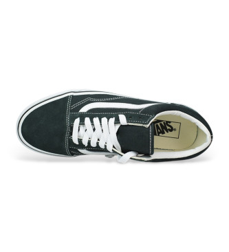 Vans Old Skool Colour Theory Scarab sorte trningssko i ruskind