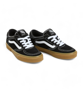 Vans UA Rowley Classic sude sportschoenen zwart