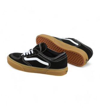 Vans UA Rowley Classic sude sportschoenen zwart