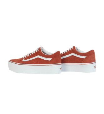 Vans Sneakers in camoscio rosso Woven Old