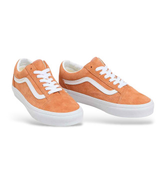 Vans Baskets Old Skool en toile orange pour femmes