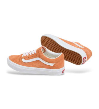 Vans Baskets Old Skool en toile orange pour femmes