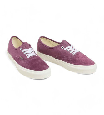 Vans Sapatilhas de couro rosa autnticas