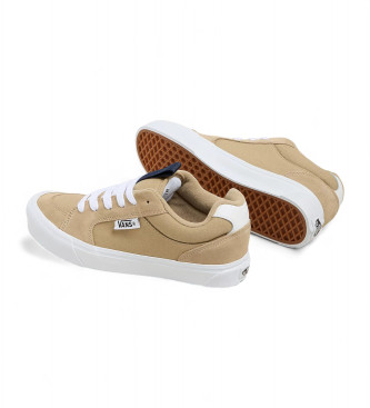 Vans Sneakers Chukka Push in pelle beige