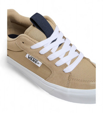 Vans Chukka Push beige leren sportschoenen