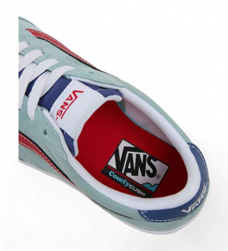 Vans Skórzane buty Cruze Too Cc niebieskie