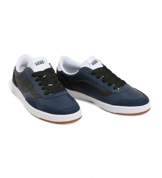 Vans Cruze Too Cc sapatilhas de couro azul-marinho