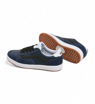 Vans Cruze Too Cc sapatilhas de couro azul-marinho