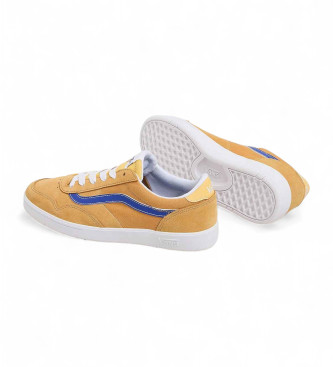 Vans Sneakers Cruze Too Cc in pelle senape