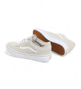 Vans Jn Rowley Classic grijs leren sportschoenen