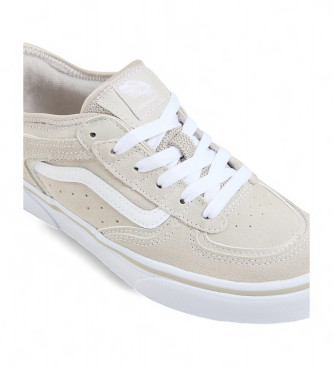 Vans Jn Rowley Classic grijs leren sportschoenen