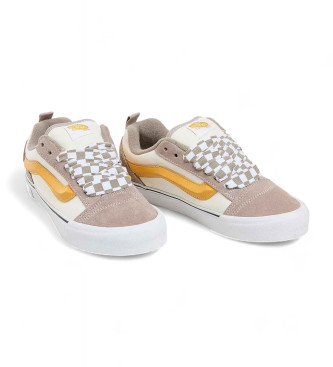 Vans Knu Skool beige trningssko i lder