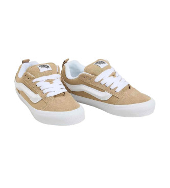 Vans Knu Skool bež usnjene športne copate