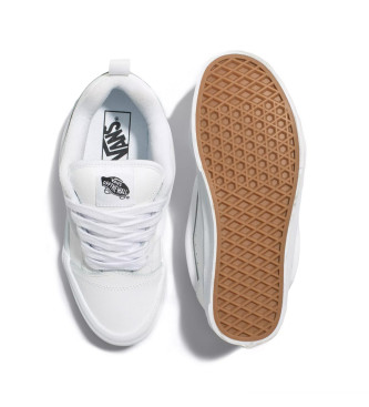 Vans Knu Skool Leren Sneakers wit
