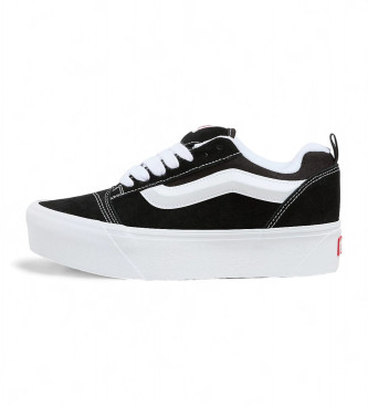 Vans Knu Stack leren schoenen zwart