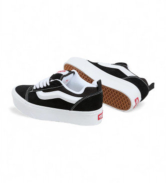 Vans Knu Stack leren schoenen zwart