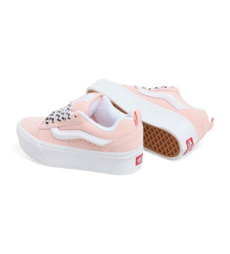 Vans Knu Stack Lederschuhe rosa