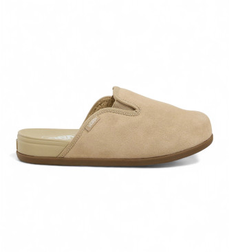 Vans Mte Harbor Mule Vr3 Baskets en cuir beige