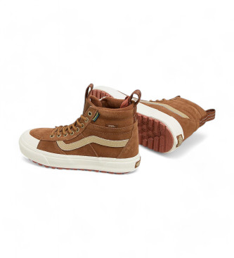 Vans Sneakers MTE Sk8-Hi in pelle impermeabile marrone