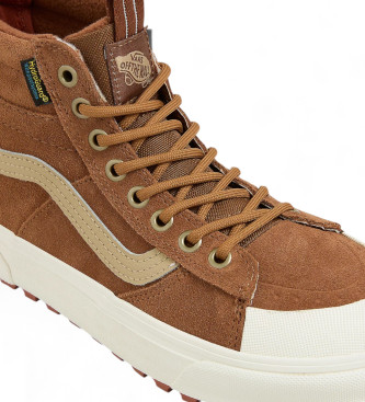 Vans Sneakers MTE Sk8-Hi in pelle impermeabile marrone