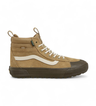 Vans Sneakers MTE Sk8-Hi in pelle impermeabile marrone