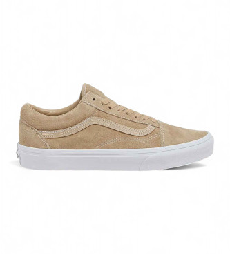 Vans Sapatilhas Old Skool em pele bege