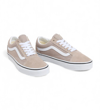 Vans Sapatilhas Old Skool em pele bege