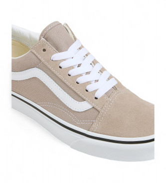 Vans Sapatilhas Old Skool em pele bege