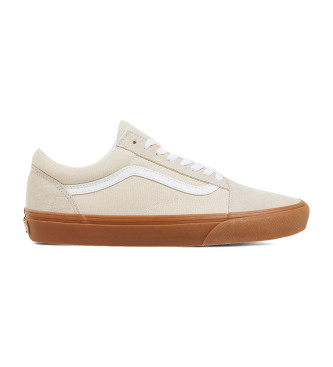 Vans Sapatilhas Old Skool em pele bege