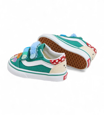 Vans Old Skool Mushroom sapatilhas de couro verde