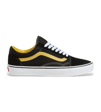 Vans Old Skool Leder Turnschuhe schwarz