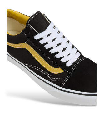 Vans Old Skool Leder Turnschuhe schwarz