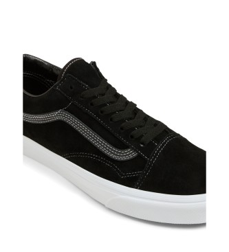 Vans Baskets en cuir Old Skool noires