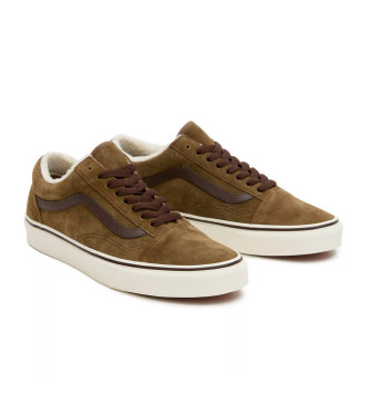 Vans Old Skool Sherpa leather shoes green - ESD Store fashion, footwear and  accessories - best brands shoes and designer shoes