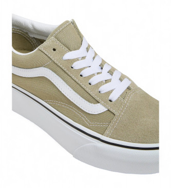 Vans Scarpe da ginnastica Old Skool Stackform in pelle verde