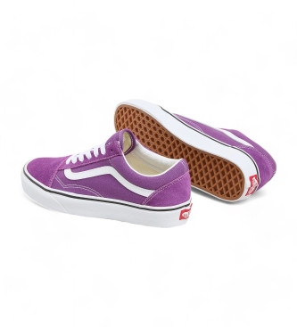 Vans Sapatilhas de couro lils Old Skool Theory