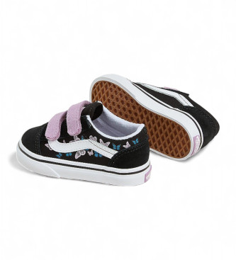 Vans Skórzane buty sportowe Old Skool V czarne