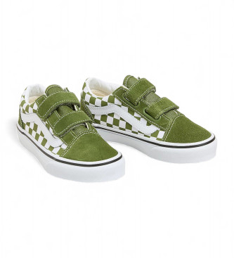 Vans Zapatillas de piel Old Skool verde