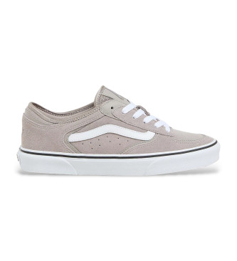 Vans Rowley Classic grijs leren schoenen