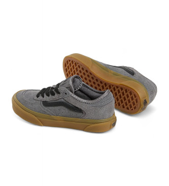 Vans Rowley Classic chaussures en cuir gris