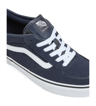 Vans Rowley Classic navy leather shoes