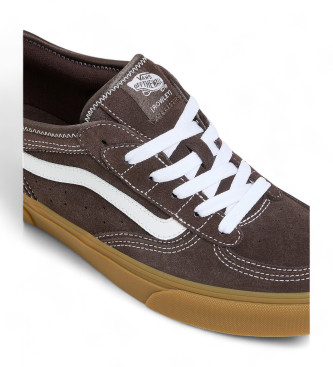 Vans Rowley Classic brown leather shoes