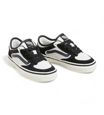 Vans Skórzane buty sportowe Rowley Classic czarne, białe